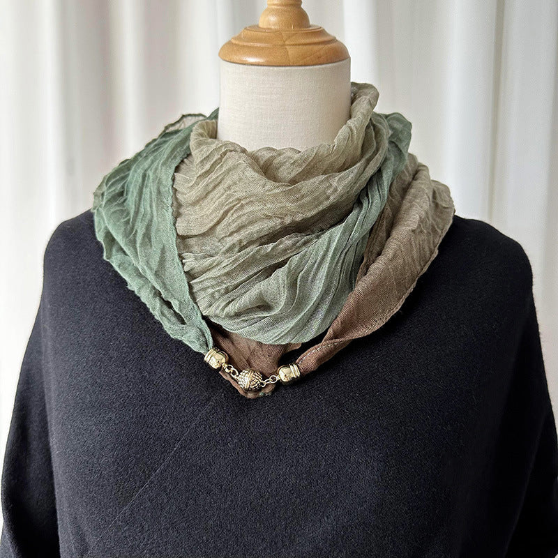 Sciarpa vintage colorata