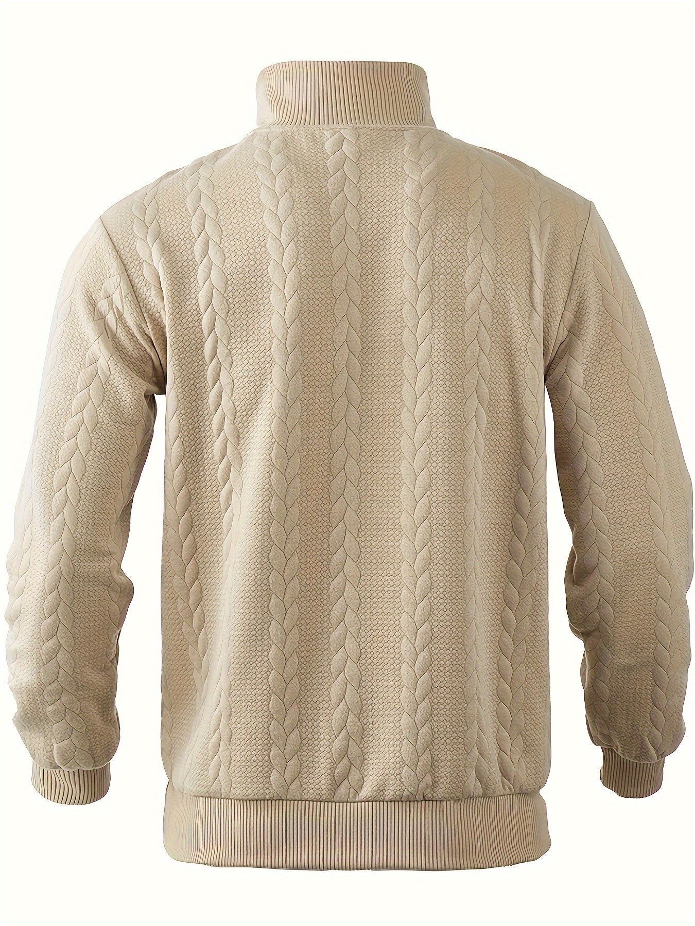 Rafael - Maglia da uomo vintage con cerniera